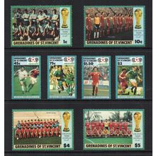 Grenadines of St. Vincent - 1986 - World Cup Mexico '86, Mint Never Hinged Set