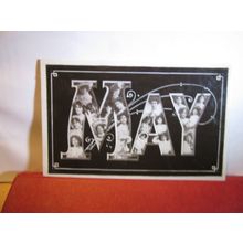 MISS EDNA? MAY, American singer, actress. used antique postcard RP c.1906 pm =