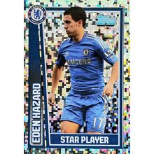 Topps premier league 2013 football sticker #47 Eden Hazard Chelsea Star Player