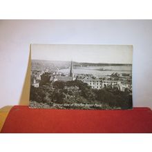 general view, WESTON-SUPER-MARE, SOMERSET used antique postcard RP dated 1917 =