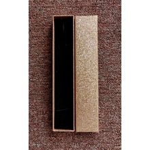 Rose Gold glitter bracelet gift boxes box approx 21 cm x 4 cm x 1.8 cm