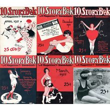 1920s 10 Story Book, Pulp, Short Stories - 6 Issues issues, pdfs