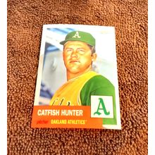 2022 Topps Chrome # 269 Catfish Hunter Refractor NM-MT Or Better