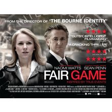 Fair Game (2010)_7 Movie Film Poster Canvas iconic design