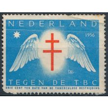 Tuberculosis Charity - Netherlands 1956 - FH - Cinderella