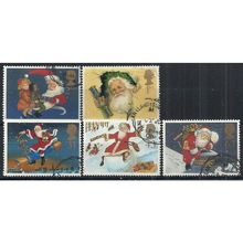 1997 Christmas Set SG2006-2010 Very Fine Used . .