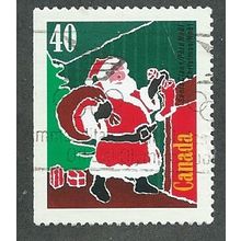 CAN 1991 40c 'CHRISTMAS ' FINE USED (EBID38-877)