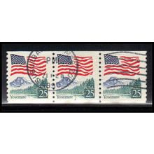 Used 2280 25c U.S. Flag Fine PNC 2/3 PA2862