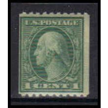486 1c George Washington Barely Clears MNH K4497