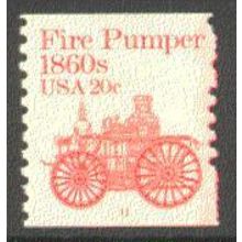 1908 20c Fire Pumper Fine MNH Dry Gum CNS 11 G0171