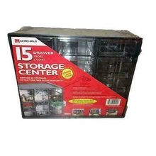 Storage 15 Drawer Plastic Container Dividers Included 9" x 7" x 61/2"