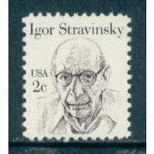 1845 2c Igor Stravinsky Fine MNH Dry Gum MA0805