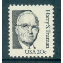 1862 20c Harry Truman Fine MNH Dry Gum MA0815