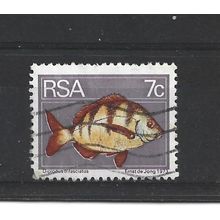 SouthAfrica.SG354 7c Bontrok Seabream.Fine Used.Sep250