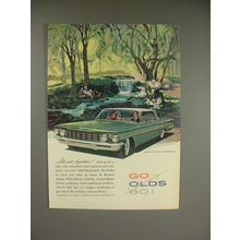 1960 Oldsmobile Super 88 Holiday Sportsedan Car Ad