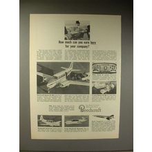 1964 Beechcraft Queen Air 80 Plane Ad - Earn Here!