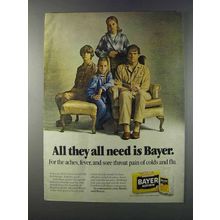 1981 Bayer Aspirin Ad - All They All Need