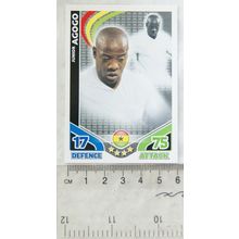 2010 Topps Match Attax World Cup Trading Card - Ghana, Junior Agogo