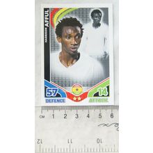 2010 Topps Match Attax World Cup Trading Card - Ghana, Harrison Afful