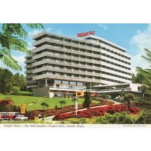 Panafric Hotel Nairobi Kenya Vintage Postcard