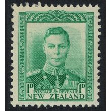 New Zealand King George VI 1d 1941 MNH SG#606