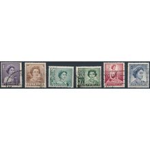 QEII Definitive - Australia 1959 - FH - SG 308/14 (F)