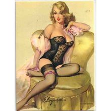 GIL ELGREN'S CALENDAR PINUPS ' 90 card ' set (1993)
