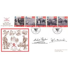 Major John Howard & General Robert Ford WW2 Pegasus Bridge Hand Signed FDC