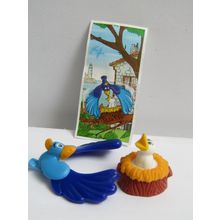 Kinder Surprise Toy 2001 K01-2 Bird Feeding Chick Balancer - With Insert