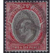 Southern Nigeria 1903 2/6d Grey-Black and Brown