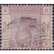 GB Used Abroad 1883 2d Lilac used in Constantinople
