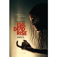 Evil Dead Rise (2023)_2 Movie Film Poster Canvas iconic design