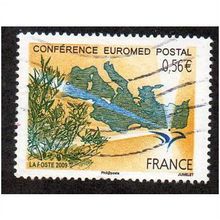 FRA 2009 56c 'EUROMED POSTAL CONFERENCE' FINE USED (EBID11170)