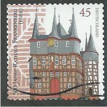 GER 2009 €0.45 (S/A) 'FRANKENBERG HALL' FINE USED (EBID48-613)