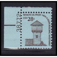 1604 28c Fort Nisqually Very Fine MNH P#S UL 38772 KA9635