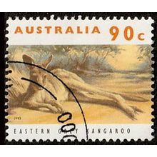 Australia 1993 Wildlife Kangaroo 90c Used Stamp Animal