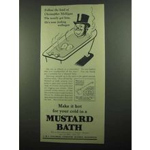 1939 Colman's Mustard Bath Ad - Christopher Melligan