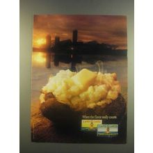 1985 Land O Lakes Butter Ad - When the Flavor Counts