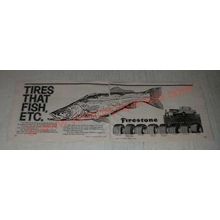 1978 Firestone Tires Ad - Tires that fish, etc.