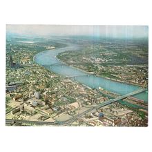 RHEIN, KOLN , COLOGNE, GERMANY unused vintage postcard =