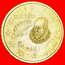 NORDIC GOLD (1999-2006): SPAIN ★ 50 EURO CENT 2001! LOW START★ NO RESERVE!