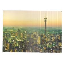 JOHANNESBURG, SOUTH AFRICA unused vintage postcard =