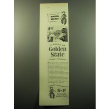 1950 Southern Pacific Railroad Advertisement - Another wonderful ways west!