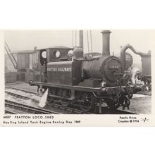 Fratton Loco Shed Hayling Island Railway Train in 1949 Postcard