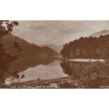 Loch Eck Hotel Argyll Whistlefield Real Photo MINT Scottish Postcard