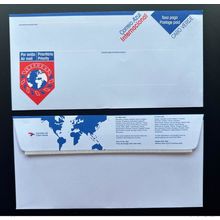 Cabo Verde Entier Postal Taxa Paga Correio Azul Internacional pre-paid 20g