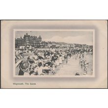 The Sands, Weymouth, Dorset, 1910 - Edward Hitch Postcard
