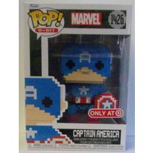 FUNKO / POP ' MARVEL ' 8- BIT CAPTAIN AMERICA figure (2024)