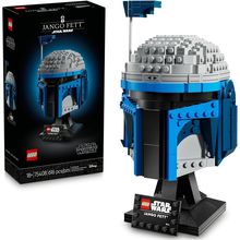 LEGO Star Wars Jango Fett Helmet - DIY Model Kit for Adults 18+ - Collectible Bu
