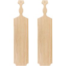 BATTIFE 22Inch Greek Sorority Paddle Unfinished Wooden Pine Fraternity Paddles -